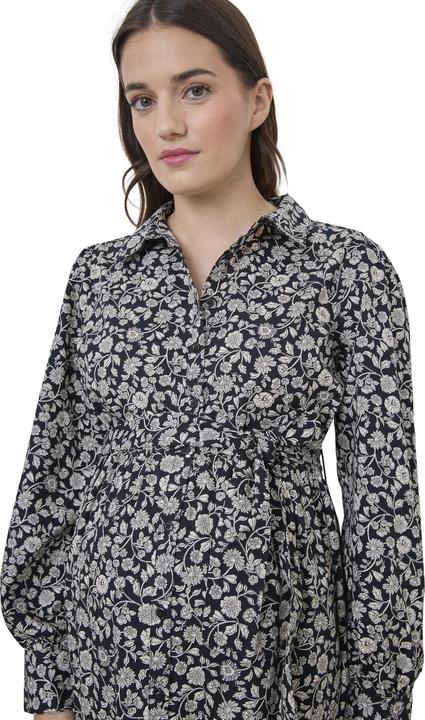 Actual product image Vertbaudet Geblümtes Kleid für Schwangerschaft und Stillzeit mit Knopfleiste (46)