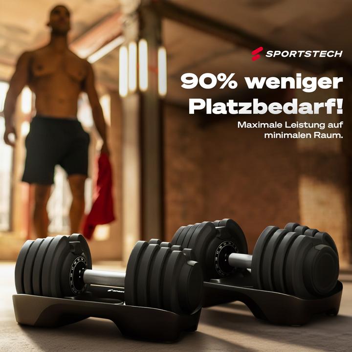 Actual product image Sportstech Hantel Ironmate 18