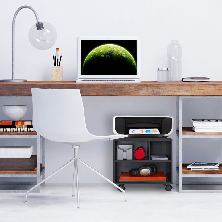 Immagine prodotto Relaxdays Carrello porta stampante (40 x 30 x 35,5 cm)
