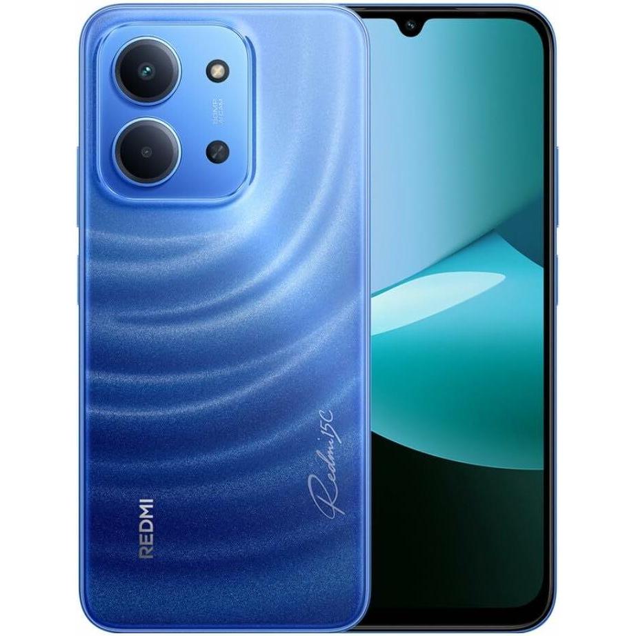 Xiaomi Redmi 15C (256 GB, Moonlight Blue, 6.90", Dual SIM, 5G), Smartphone, Blau