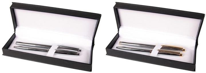 Cresco Maestro Chrome Pen + Pen in Case 34 (Silver, 1 x)