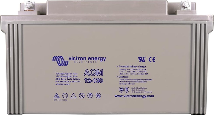 Immagine prodotto Victron Energy Batteria AGM Deep Cycle 12V/130Ah (12 V, 130 Ah)