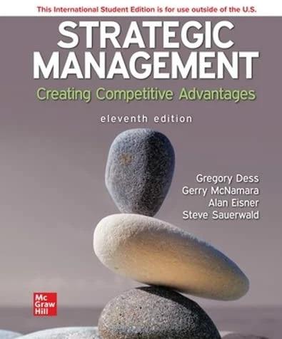 Immagine prodotto Gestione strategica: creare vantaggi competitivi ISE (Inglese, G.T. Lumpkin, Gregory Dess, Alan Eisner, Gerry McNamara, 2023)