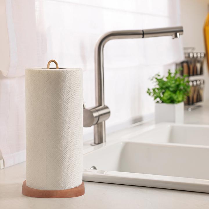 Actual product image Relaxdays Kitchen roll holder