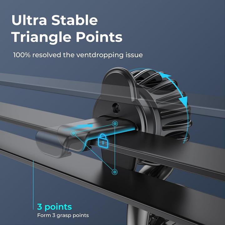 Actual product image Lisen Magnetic Car Holder Universal, Black