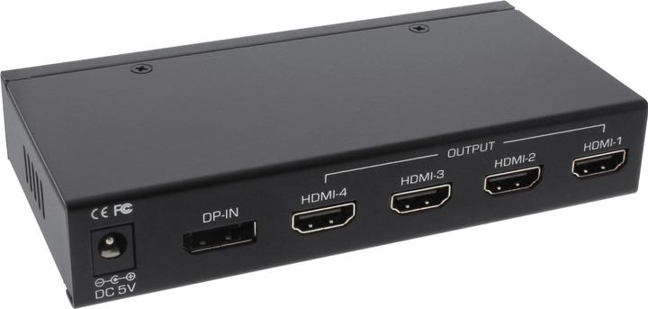Immagine prodotto InLine Splitter da Displayport a HDMI 2x2 Video Wall
