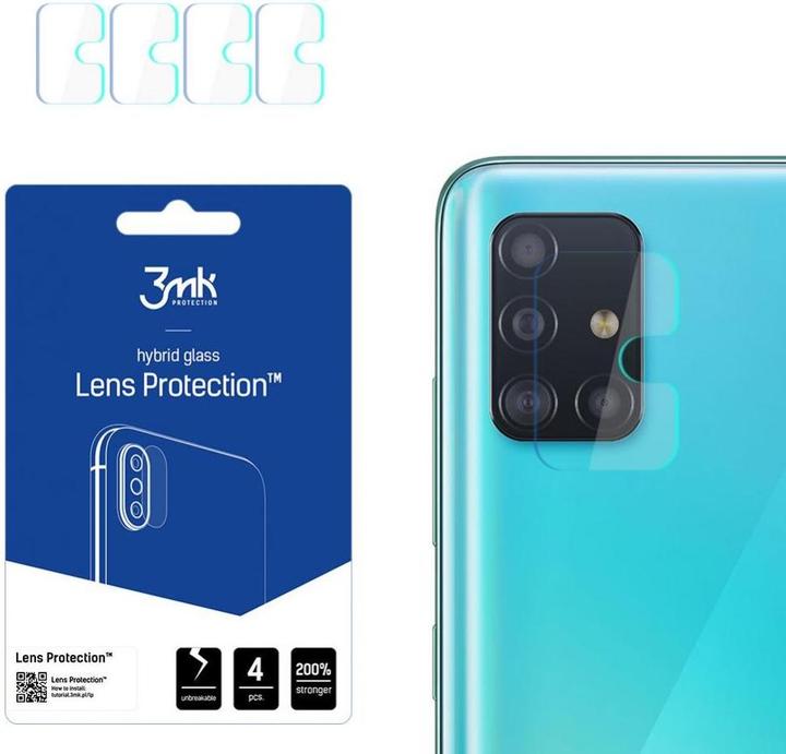 Actual product image 3MK Samsung Galaxy 851 5G - Lens Protection? (1 Piece, Samsung Galaxy A51 5G)