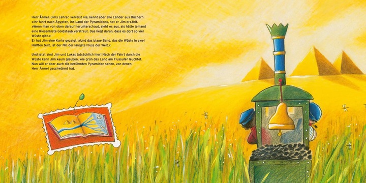Produktbild Jim Knopf: Jim Knopf im Land der Pyramiden (Deutsch, Charlotte Lyne, Michael Ende, 2019)