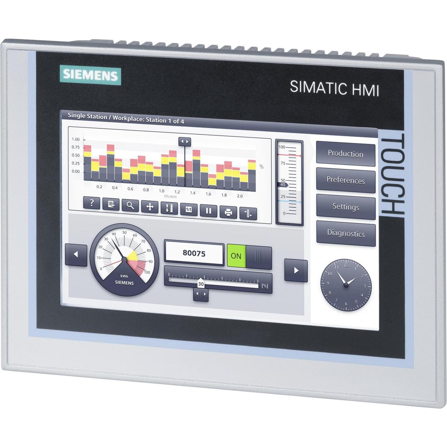 Siemens SIMATIC HMI TP700 Comfort 7", Domotica