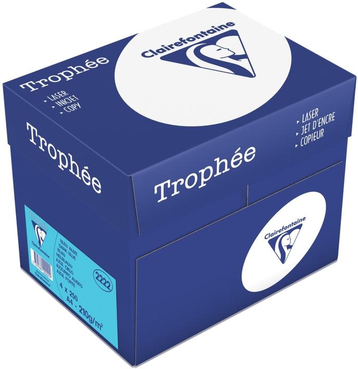 Produktbild Clairalfa Multifunktionspapier Troph‚e, A4, blau (210 g/m², 250 x, A4)