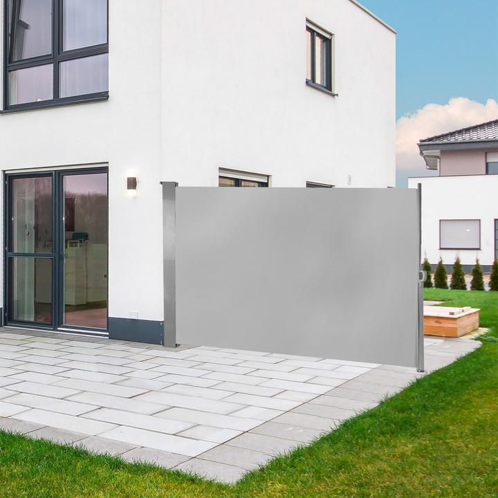 Image du produit Dema Seitenmarkise 160 x 300 cm Grau (1.60 m)