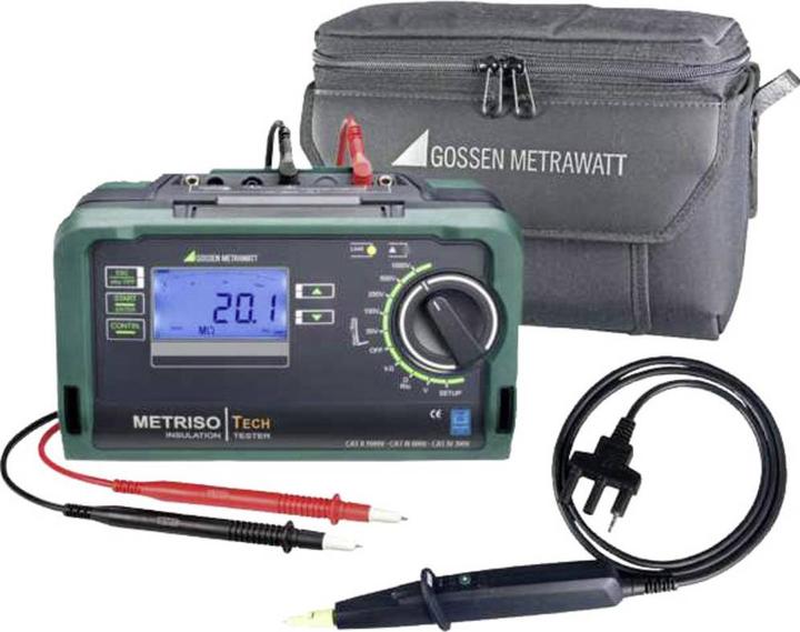 Produktbild Gossen Metrawatt METRISO TECH - Set I (CAT III 600V, CAT IV 300V, Tisch-Multimeter)