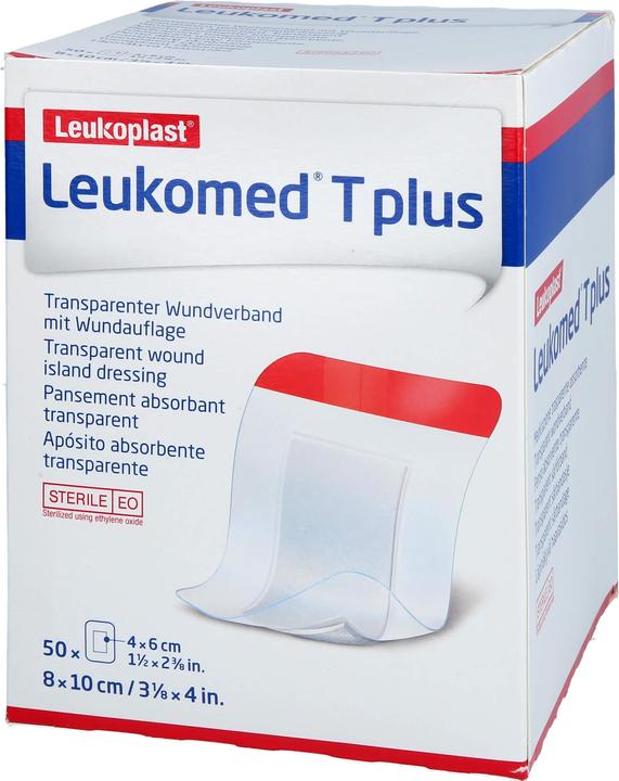 Actual product image BSN T plus transparenter Wundverband 8x10cm mit Wundauflage (50 x)