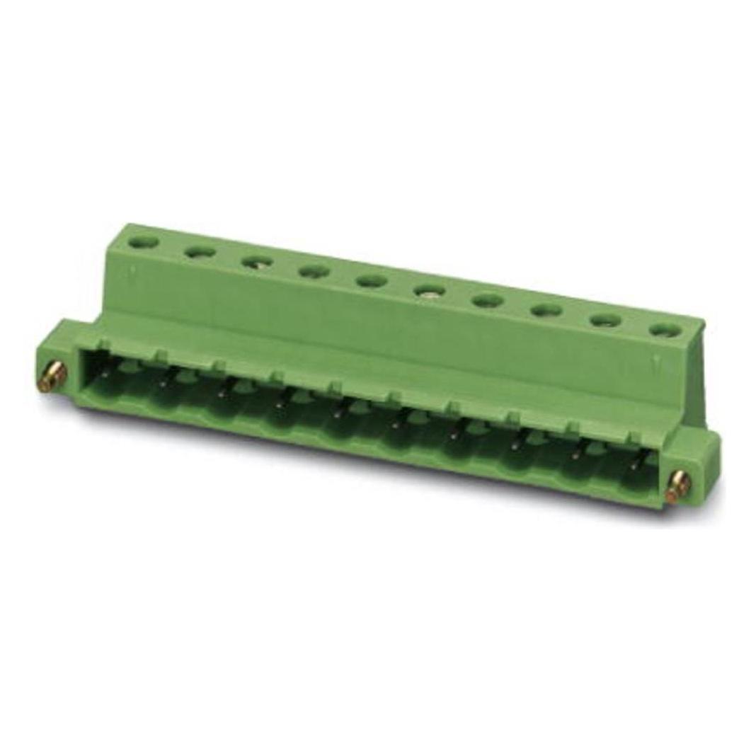 Phoenix Contact GIC 2,5/ 3-STF-7,62, Elektronikkabel + Stecker, Grün