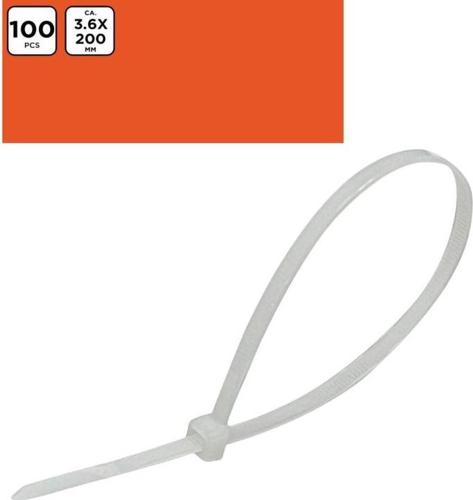 Produktbild Black & Decker Cable tie (Kunststoffkabelbinder, 200 mm, 100 Stk.)