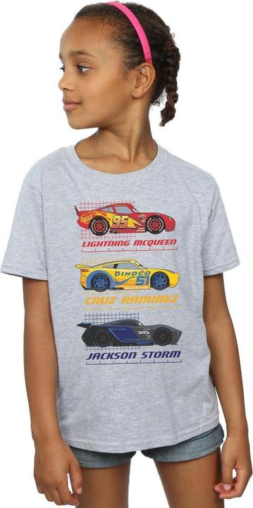 Immagine prodotto Cars Racer Profile Maglietta Ragazze (128)