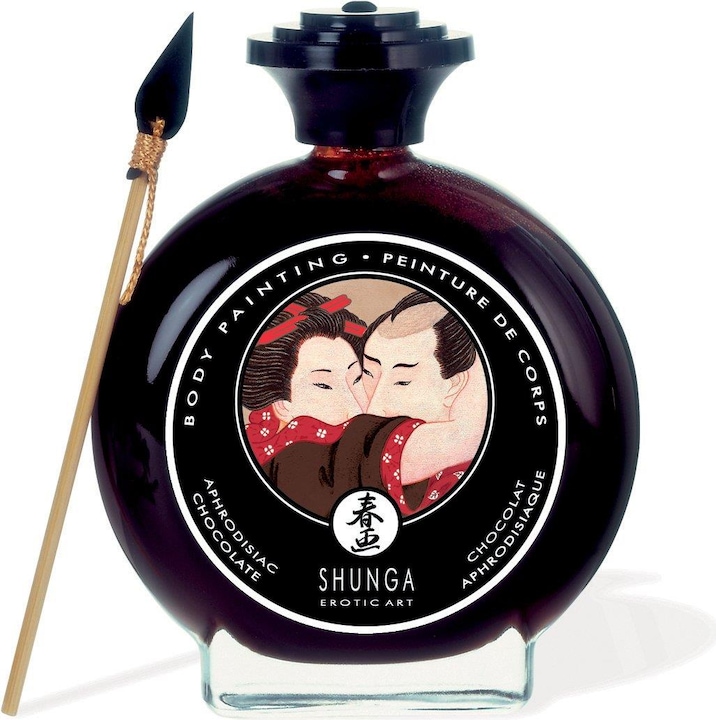 Actual product image Shunga Chocolate Body Paint (100 ml)