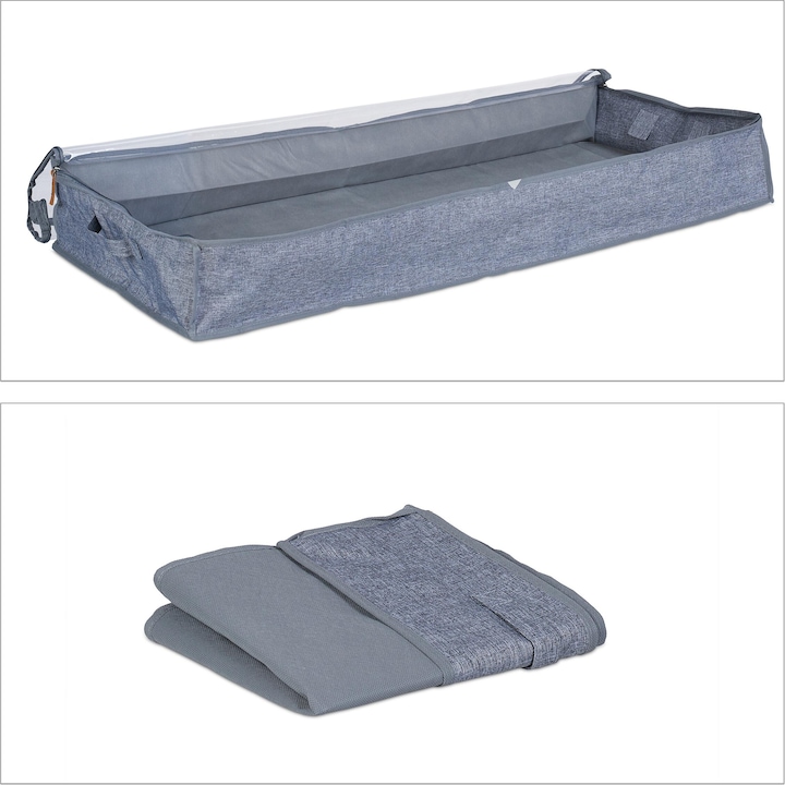 Actual product image Relaxdays 3x underbed chest of drawers