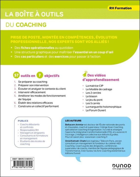 Energie-Label La boîte à outils du coaching (Französisch, Kohneh-Chahri Omid, Ammiar Belkacem, 2024)