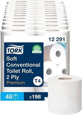 Produktbild Tork Toilettenpapier 12292 Weiss 48 Rollen (48 Stk.)