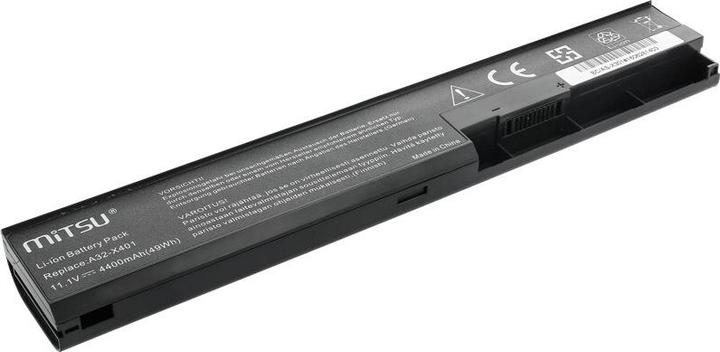 Image du produit Mitsu BATTERY BC/AS-X301 (ASUS 4400 MAH 48 WH) - Batterie (6 cabines, 4400 mAh)