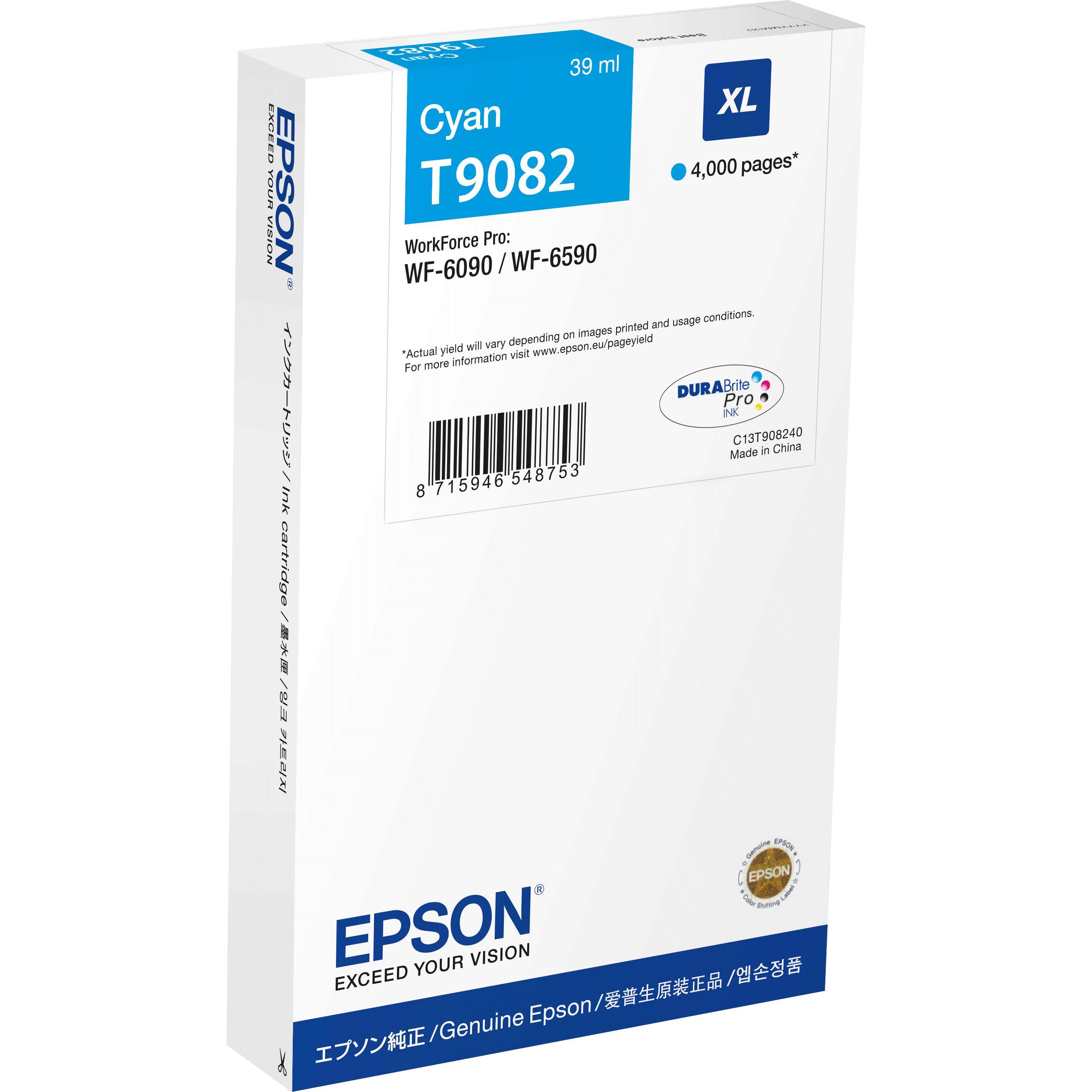 Epson, Druckerpatrone, T9082 (C)