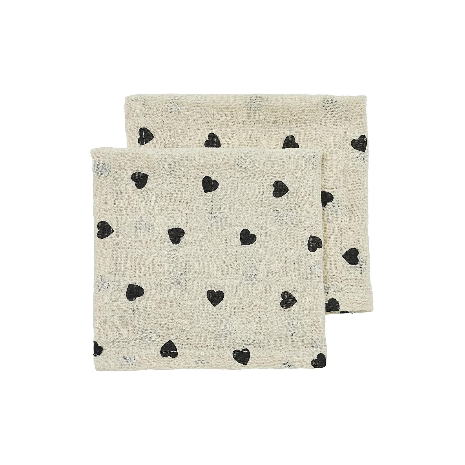 Meyco, Pucktuch + Nuscheli, Monddoekjes (30 cm, 30 cm)