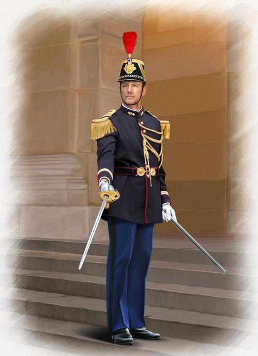 Actual product image ICM French Republican Guard Officer