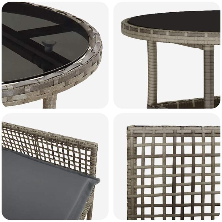 Produktbild vidaXL Gartenmöbel (80 x 60 x 75 cm)