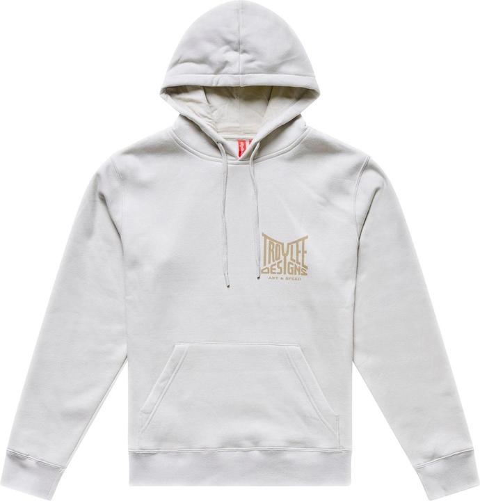 Produktbild Troy Lee Designs Womens Pullover Hoodie, Handlebar, pumice, M (M)