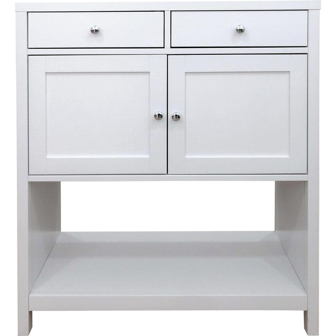 HTI-Living, Kommode + Sideboard, Anrichte Hayet Weiss (80 x 90 x 35 cm)