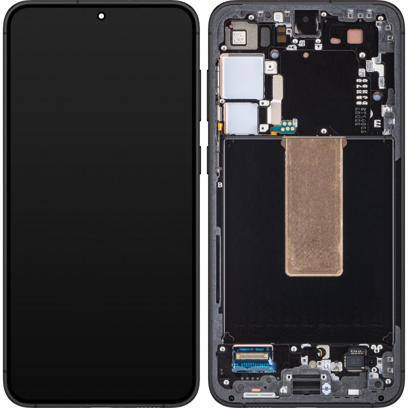 Samsung Display Unit für Galaxy S23+ S916, Graphite (Display), Mobilgerät Ersatzteile