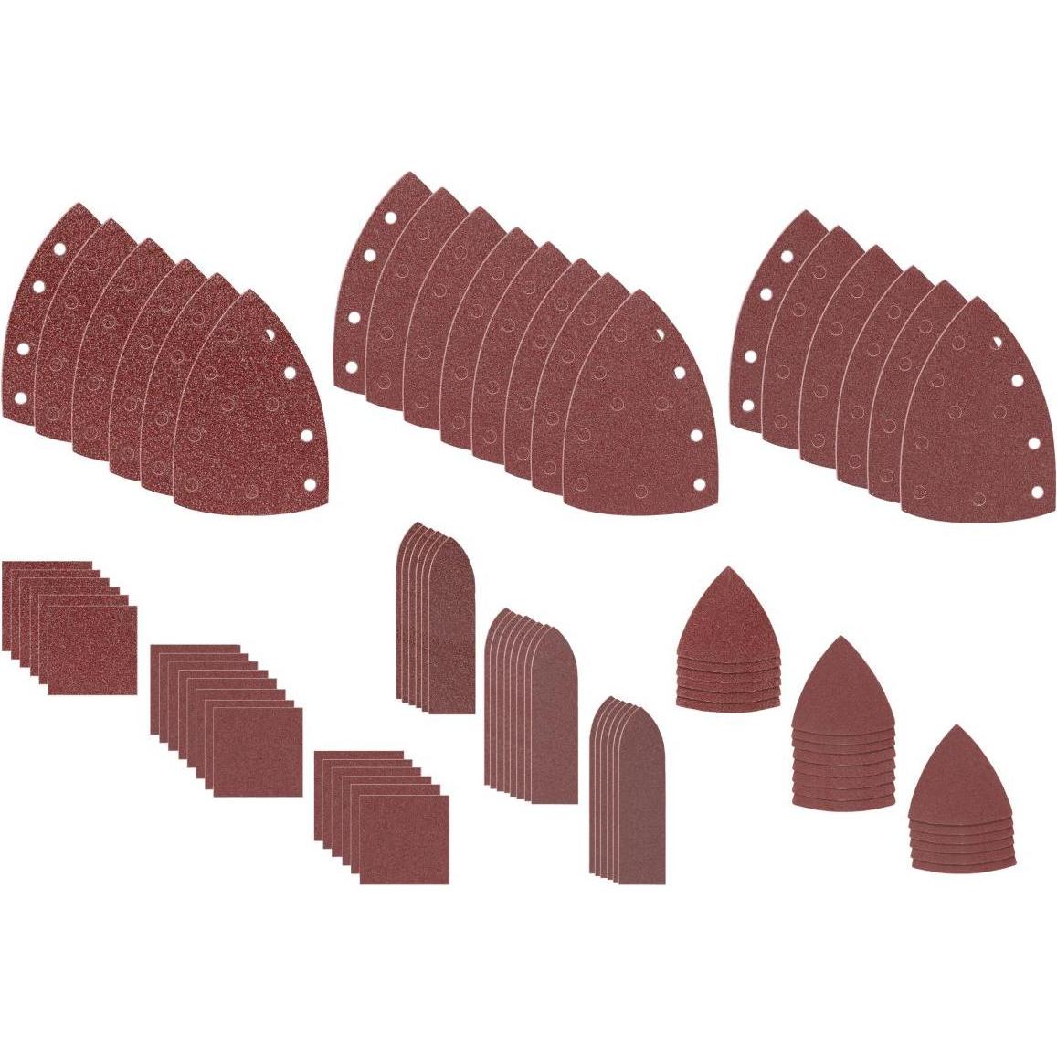 Skil, Schleifmittel, 2610S01295 Schleifpapier Klettset (80 Stück) für Multibander 3720 und 7261
