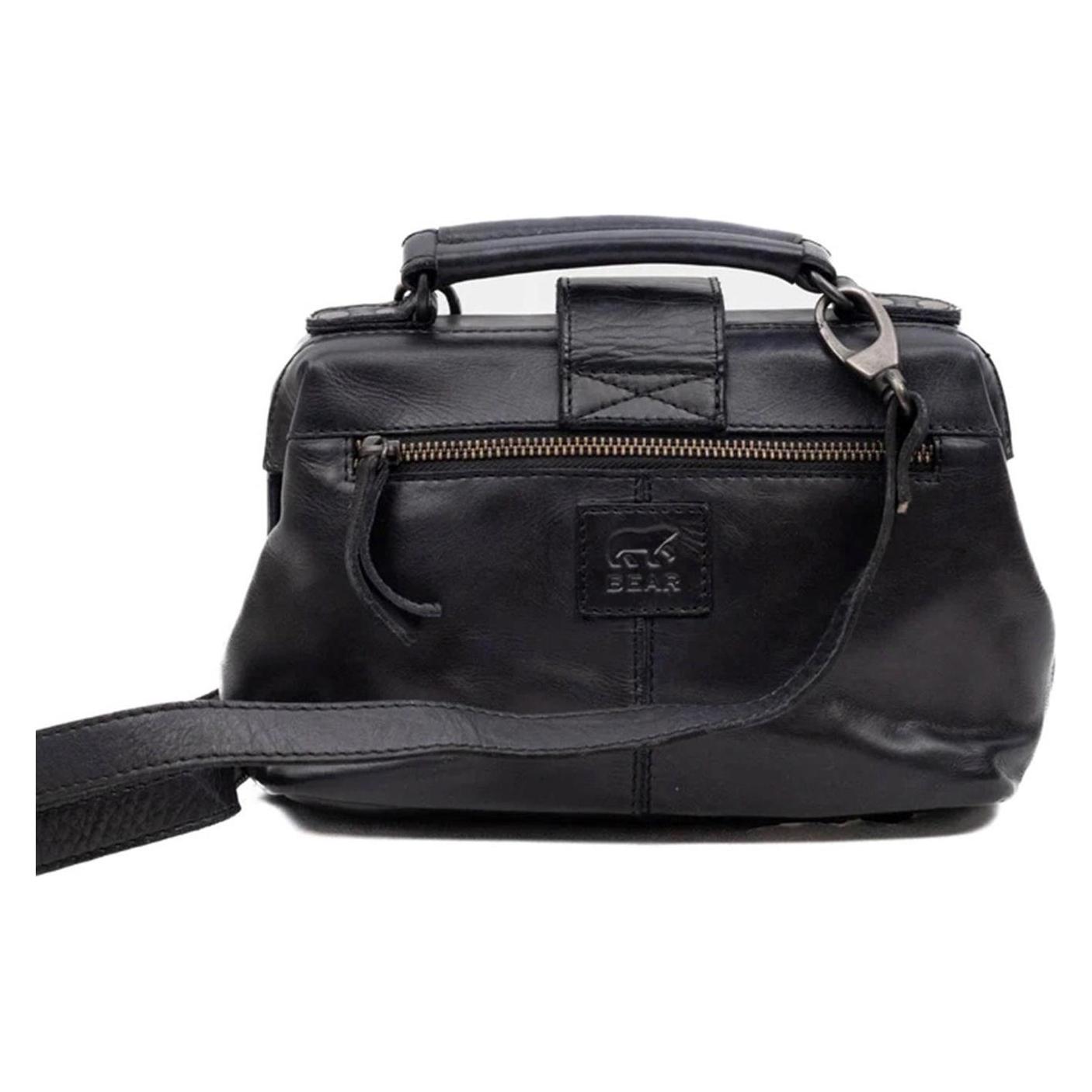 Bear Design, Vrouwen, Handtas, Borsa Dottoressa Mini Julia, Zwart
