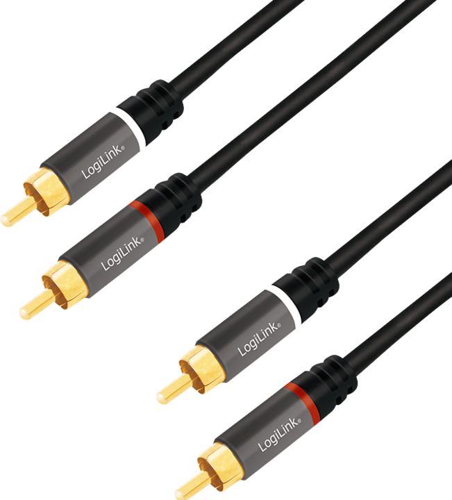 Actual product image LogiLink Ca Rca (7.50 m, Cinch)