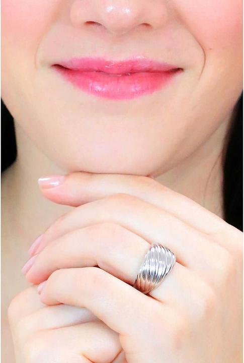 Produktbild Ti Sento Milano Ring mit Linien 12238SI (56, 925 Silber)