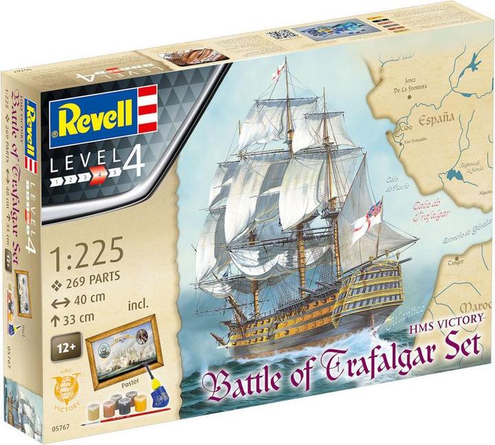 Produktbild Revell Geschenkset Battle of Trafalgar