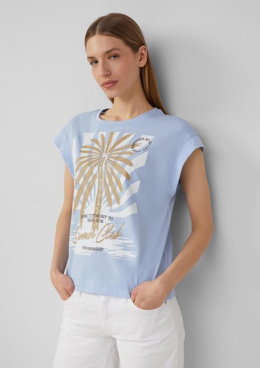 Immagine prodotto S.Oliver T-Shirt T-Shirt im Relaxed Fit mit Folienprint (34)