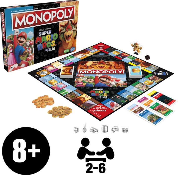 Immagine prodotto Monopoly Super Mario Bros (Francese, 2 - 6 Giocatori)
