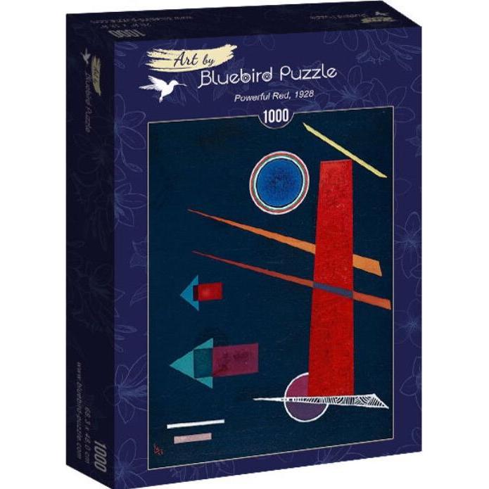 Bluebird Puzzle 1000 Force in roter Farbe (1000 Teile)