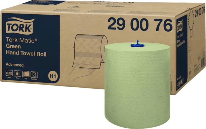 Actual product image Tork Hand Towel Roll Green 625x6 (1x)