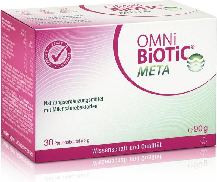 Actual product image Omni Biotic OMNi-BiOTiC Meta Pulver (30 Piece, Powder, 149 g)