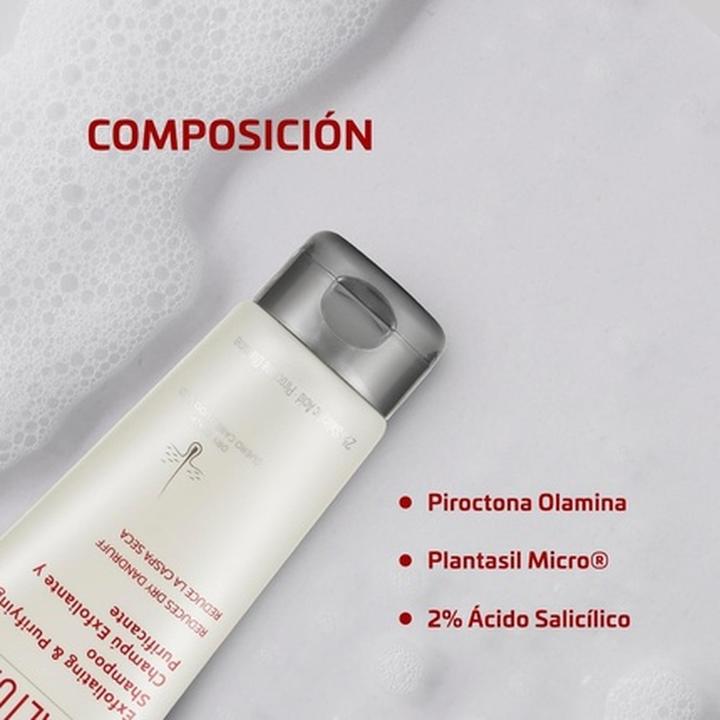 Immagine prodotto Cantabria Labs IRALTONE Shampoo esfoliante e purificante 200ml (200 ml, Shampoo liquido)