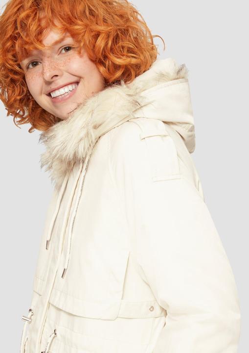 Image du produit S.Oliver Outdoor-Jacke Gefütterter Parka mit abnehmbarem Kunstfell (XL)