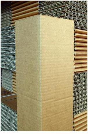 Actual product image Transpak Edge protection strips dimensions 1000x100x100mm thickness 7mm corrugated cardboard quality 2.30 BC