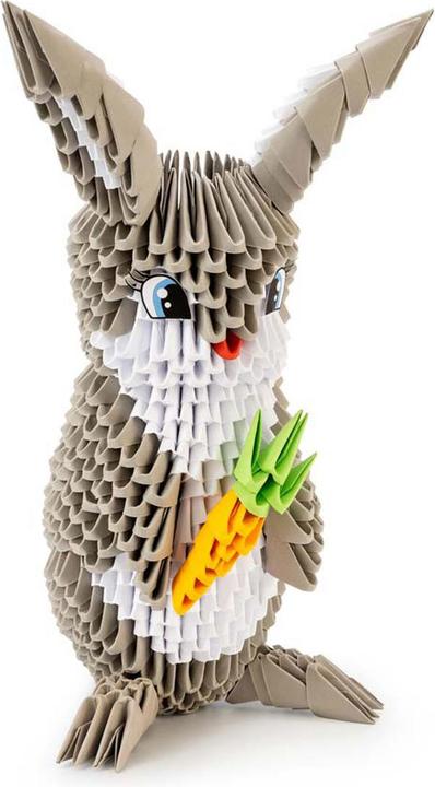 Actual product image Selecta Spielzeug ORIGAMI 3D - Bunny, 747pcs. (747 pieces)