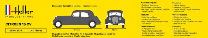 Nährwerte und Zutaten Heller Citroen 15 CV