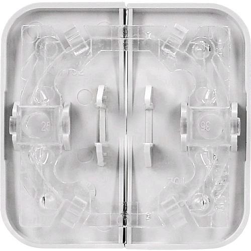 Actual product image EGB Elegant Standard series rocker pure white