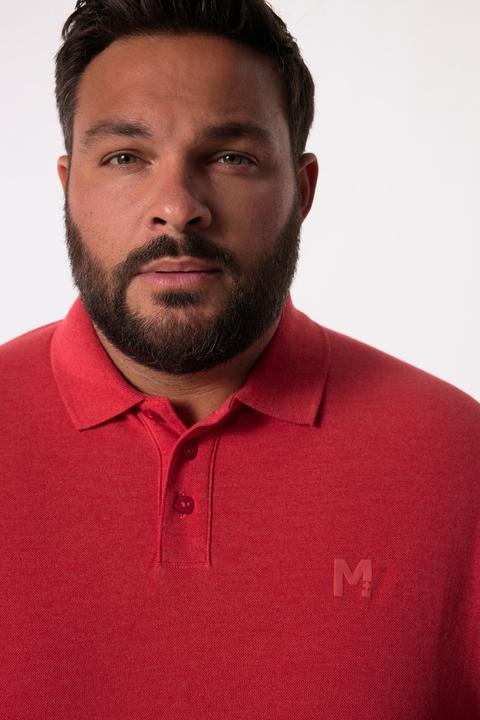 Image du produit Men+ Polo en maille piquée, manches longues, collection Basic – jusqu'au 8 XL (4XL)