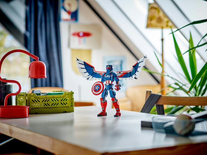 Produktbild LEGO New Captain America Baufigur (76296, LEGO Marvel)